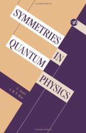 book Symmetries in quantum physics