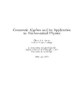 book Geometric algebra and its application to mathematical physics