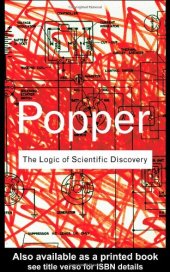 book The logic of scientific discovery