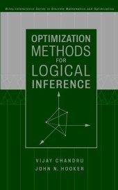 book Optimization Methods for Logical Inference