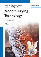 book Modern Drying Technology: Energy Savings, Volume 4