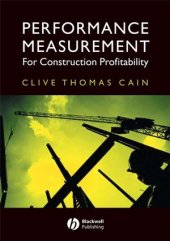 book Performance Measurement for Construction Profitability