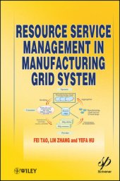 book Resource Service Management in Manufacturing Grid System