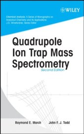 book Quadrupole Ion Trap Mass Spectrometry, Volume 165, Second Edition