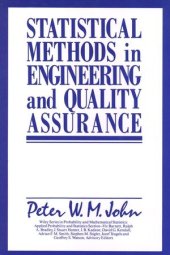 book Statistical Methods in Engineering and Quality Assurance
