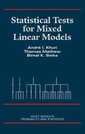 book Statistical Texts for Mixed Linear Models