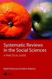 book Systematic Reviews in the Social Sciences: A Practical Guide