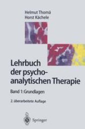 book Lehrbuch der psychoanalytische Therapie: 1 Grundlagen