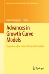 book Advances in Growth Curve Models: Topics from the Indian Statistical Institute