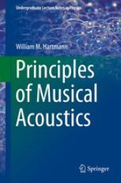 book Principles of Musical Acoustics