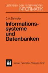 book Informationssysteme und Datenbanken