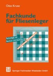 book Fachkunde für Fliesenleger: Technologie mit Rechnen und Zeichnen