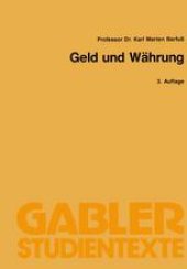 book Geld und Währung