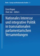 book Nationales Interesse und integrative Politik in transnationalen parlamentarischen Versammlungen