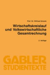 book Wirtschaftskreislauf und Volkswirtschaftliche Gesamtrechnung