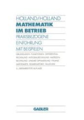 book Mathematik im Betrieb: Praxisbezogene Einführung mit Beispielen