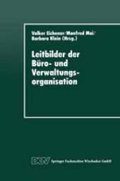 book Leitbilder der Büro- und Verwaltungsorganisation