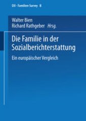 book Die Familie in der Sozialberichterstattung: Ein europäischer Vergleich