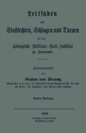 book Leitfaden zum Stoßfechten, Schlagen und Turnen für das Königliche Militair-Reit-Institut zu Hannover