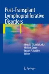 book Post-Transplant Lymphoproliferative Disorders