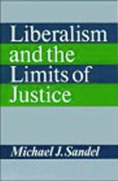 book Liberalism and the Limits of Justice