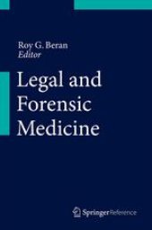 book Legal and Forensic Medicine