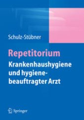 book Repetitorium Krankenhaushygiene und hygienebeauftragter Arzt
