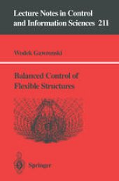 book Balanced Control of Flexible Structures