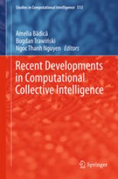 book Recent Developments in Computational Collective Intelligence