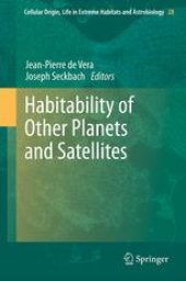 book Habitability of Other Planets and Satellites