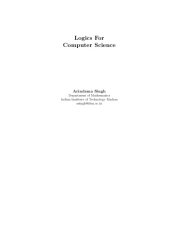 book Logics for Computer Science