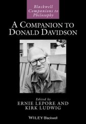 book A Companion to Donald Davidson