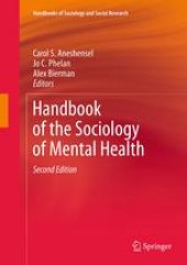 book Handbook of the Sociology of Mental Health