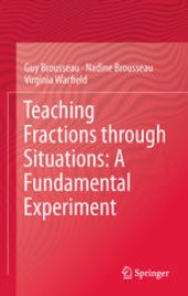 book Teaching Fractions through Situations: A Fundamental Experiment