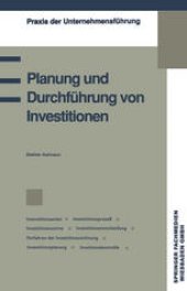 book Planung und Durchführung von Investitionen