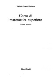 book Corso di matematica superiore