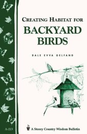 book Creating habitat for backyard birds