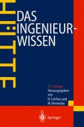 book HÜTTE - Das Ingenieurwissen
