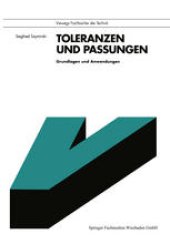 book Toleranzen und Passungen: Grundlagen und Anwendungen