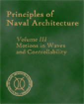 book Principles of Naval Architecture (Second Revision), Volume III - Motions in Waves and Controllability