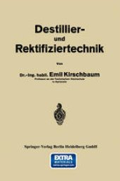 book Destillier- und Rektifiziertechnik