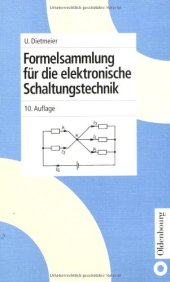 book Formelsammlung für die elektronische Schaltungstechnik