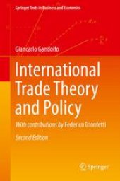 book International Trade Theory and Policy