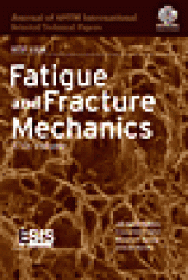 book Fatigue and Fracture Mechanics, Volume 37: