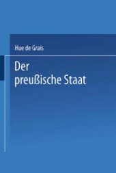 book Der Preußische Staat: Kommunalverbände