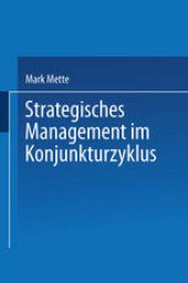 book Strategisches Management im Konjunkturzyklus