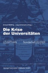 book Die Krise der Universitäten