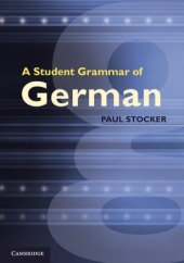 book A Student Grammar of German