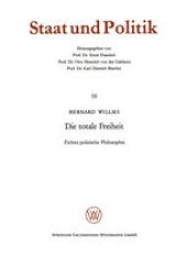 book Die totale Freiheit: Fichtes politische Philosophie