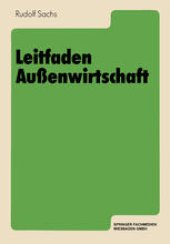 book Leitfaden Außenwirtschaft